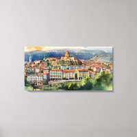 Wasserfarbenkunst Tiflis