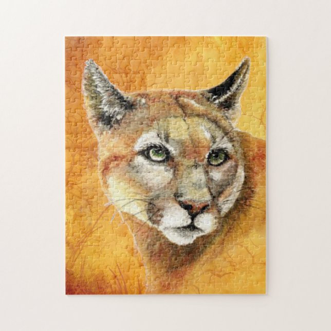 Wasserfarbenkupf, Puma, Legehennenkatze (Vertikal)