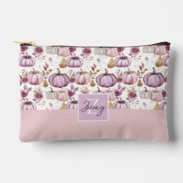 Wasserfarbenkürbis Fallmuster Zubehörtasche