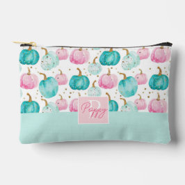 Wasserfarbenkürbis Fallmuster Zubehörtasche