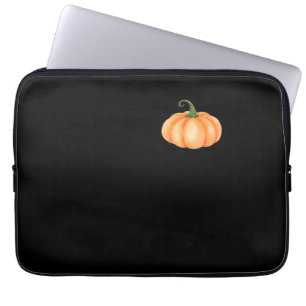 Wasserfarbenkürbis - Herbst- und Halloween-Design Laptopschutzhülle