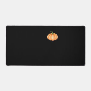 Wasserfarbenkürbis - Herbst- und Halloween-Design Schreibtischunterlage