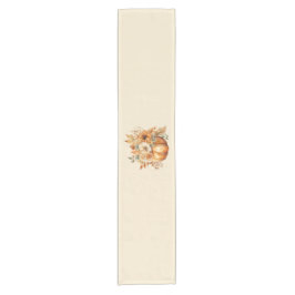 Wasserfarbenkürbis Kurzer Tischläufer