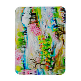 Wasserfarbenlandschaft 2 magnet