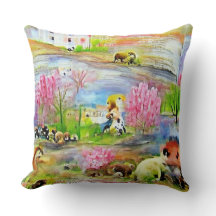 Wasserfarbenlandschaft