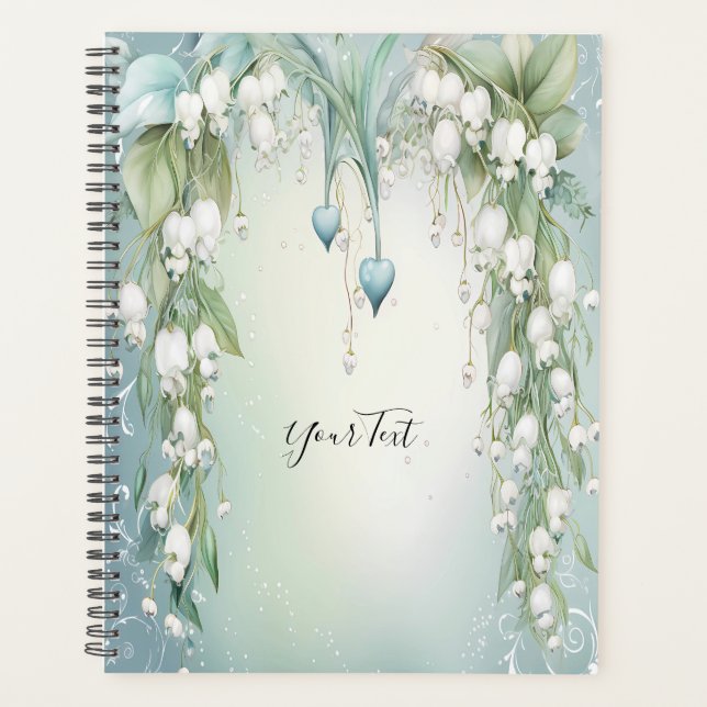Wasserfarbenlilie des Hochzeitsplaners Planer (Vorderseite)