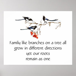 Wasserfarbenmagie Familienangebot Tierart Poster