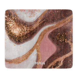 Wasserfarbenmarmor für schneidebrett