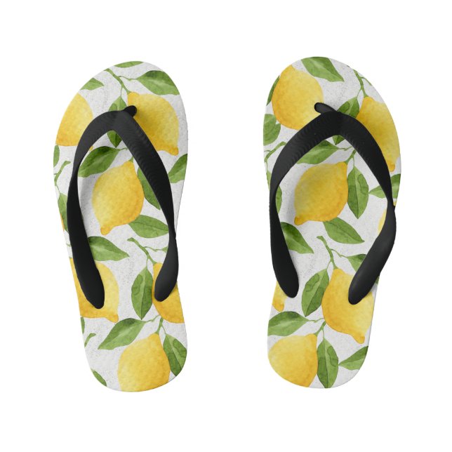 Wasserfarbenmuster Kinderbadesandalen (Fußbett)