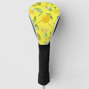 Wasserfarbenöle und Blätter 4 Golf Headcover