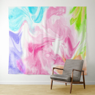 Wasserfarbenpastel Wandteppich