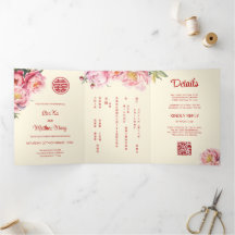 Wasserfarbenpeere | Chinesische Hochzeit mit Foto