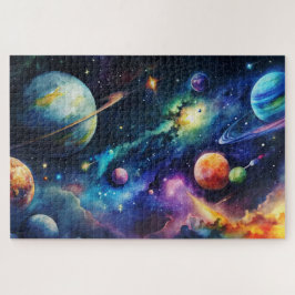 Wasserfarbenplaneten der Kosmischen Galaxie, Carin