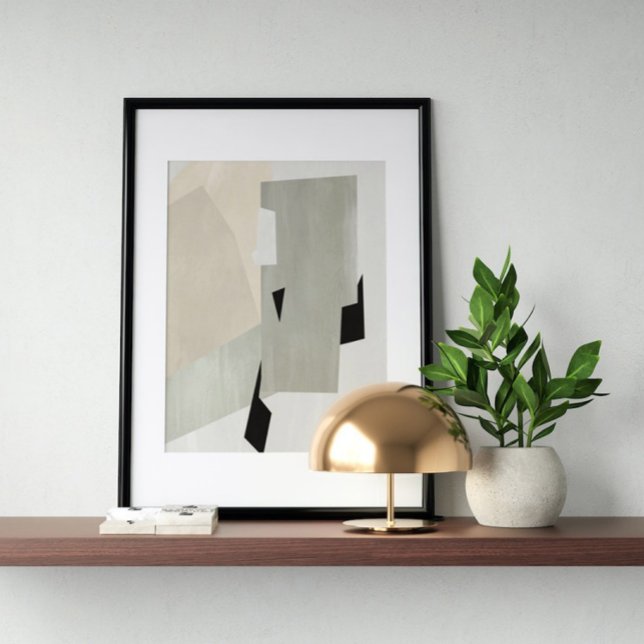 Wasserfarbenposter Abstrakt Geometrische moderne K Poster (Von Creator hochgeladen)