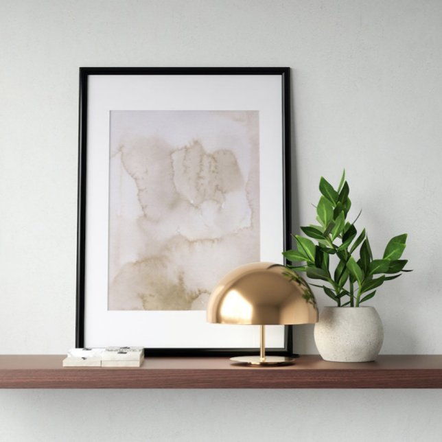 Wasserfarbenposter Abstrakt Geometrische moderne K Poster (Von Creator hochgeladen)