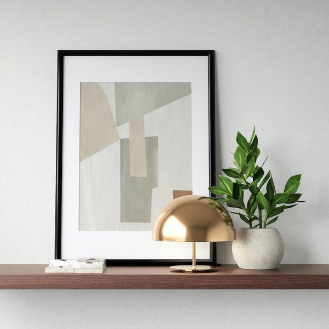 Wasserfarbenposter Abstrakt Geometrische moderne K Poster (Von Creator hochgeladen)