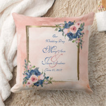 Wasserfarbenprächtige Hochzeit