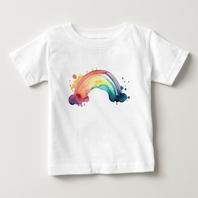 Wasserfarbenpräparat Baby T-shirt (Vorderseite)