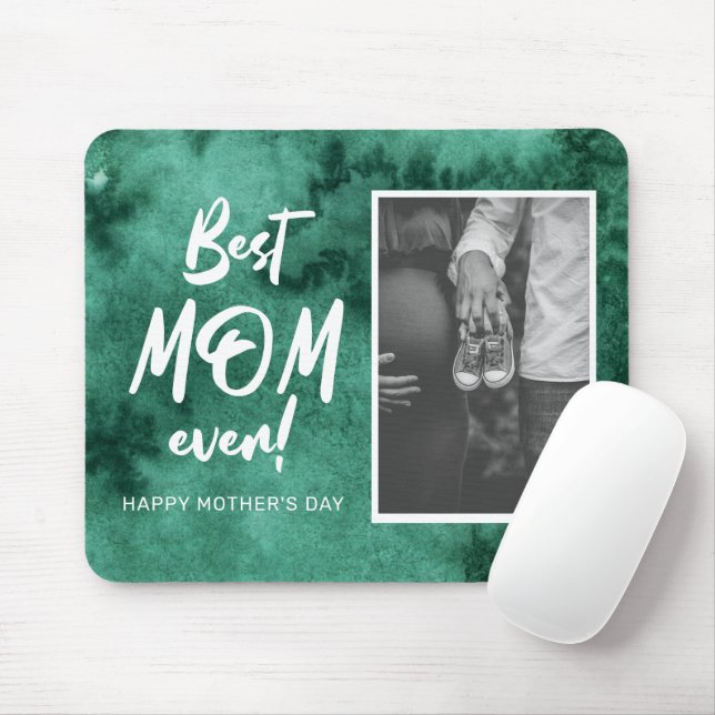Wasserfarbenpräparat Beste Mama je Muttertag Mousepad (Mit Mouse)