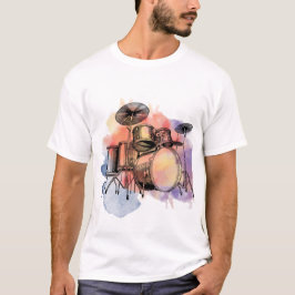 Wasserfarbenpräparate T-Shirt