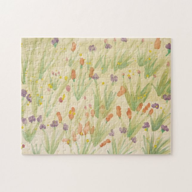 Wasserfarbenpuzzle (Horizontal)