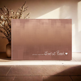 Wasserfarbenreflektionen Hochzeitszange ID774 Gästebuch