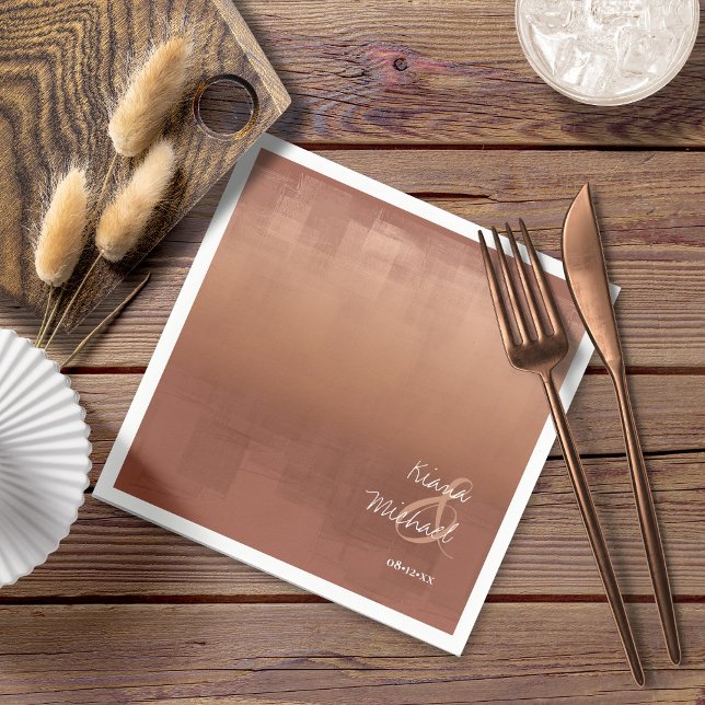 Wasserfarbenreflektionen Hochzeitszange ID774 Serviette (Von Creator hochgeladen)