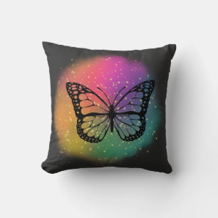 Wasserfarbenschmetterling Kissen