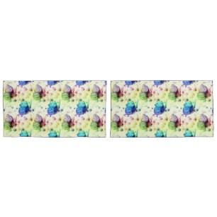 Wasserfarbenschmetterlinge Pillowcases Kissenbezug