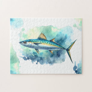 Wasserfarbenserie: Mackerel
