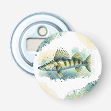 Wasserfarbenserie: Zander/Walleye