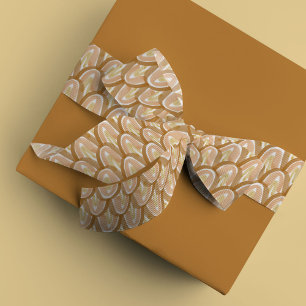 Wasserfarbenskala in Gelb Ripsband