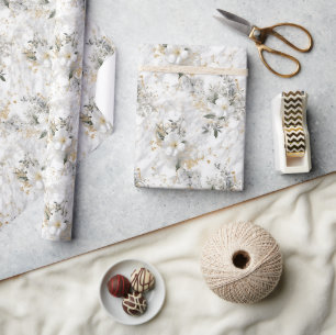 Wasserfarbenspringblumen Marieln Geschenkpapier