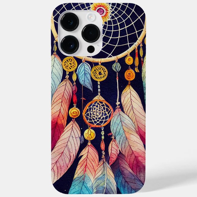 WASSERFARBENSPRÜCHER UND -FLEITER Case-Mate iPhone 14 PRO MAX HÜLLE (Rückseite)
