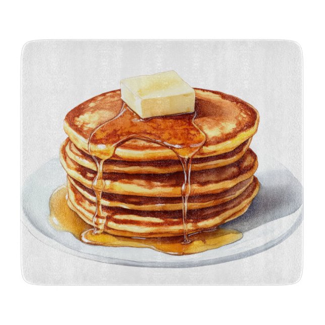 WASSERFARBENSTACK VON PANKEN MIT BUTTER SCHNEIDEBRETT (Vorderseite)