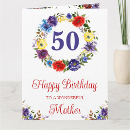 Wasserfarbenstrahler Sommer Blume Geburtstag Karte