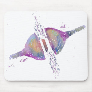 Wasserfarbensynapse .....Medizinische Kunst Mousepad