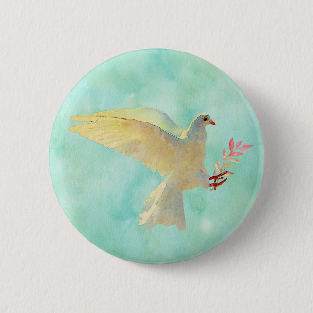 Wasserfarbentobe Button (Vorderseite)