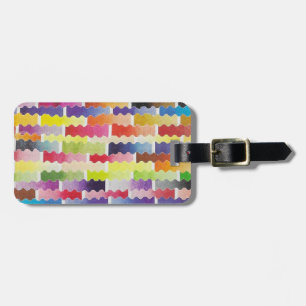 Wasserfarbenwatte Gepäckanhänger