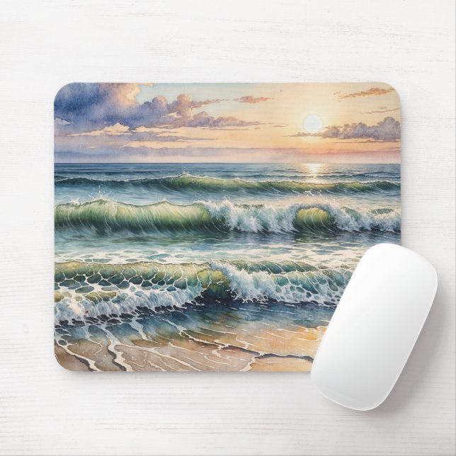 Wasserfarbenwelt Mousepad (Mit Mouse)