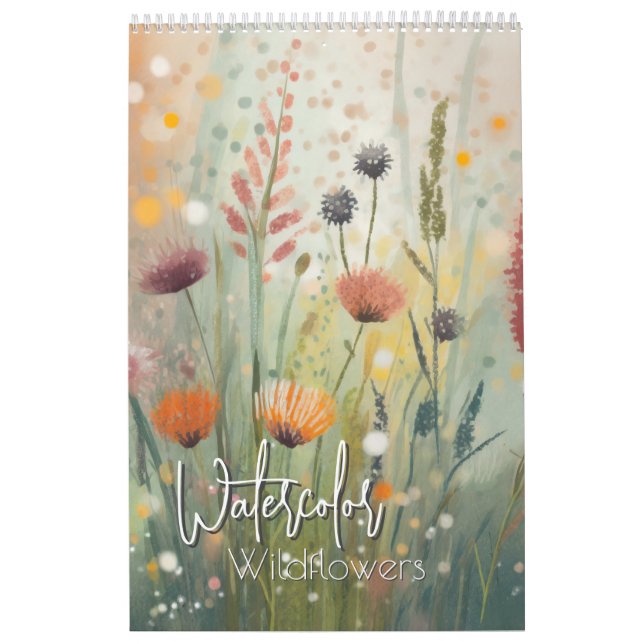 Wasserfarbenwelten Kalender (Titelbild)
