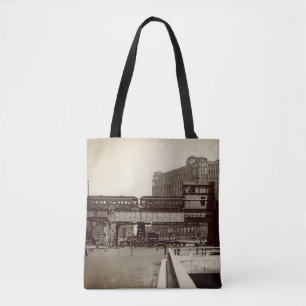 WASSERFARBGEMÄLDE VON DER CHICAGO MERCHANDISE MART TASCHE