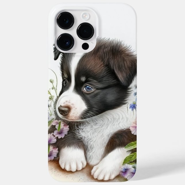 WASSERFARBGRENZHUNDE Case-Mate iPhone 14 PRO MAX HÜLLE (Rückseite)
