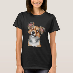 Wasserfarbhund ist verwirrt Überraschender Hund Sc T-Shirt