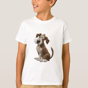 Wasserfarbhund ist verwirrter überraschter Hund T-Shirt