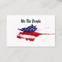 *~* Wasserfarbige amerikanische Flagge Wir Mensche