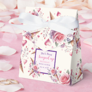 Wasserfarbiges Eiscreme-Brautparty Geschenkschachtel
