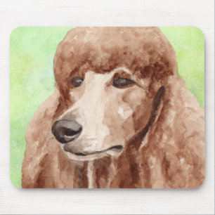 Wasserfarbpoodle Mousepad