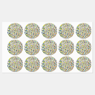 Wasserfeste Etiketten Atomic Gumdrops