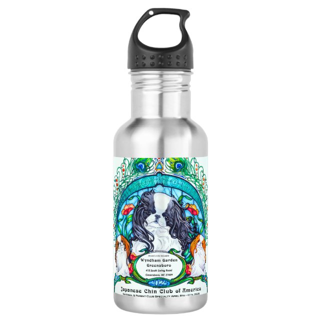 Wasserflasche - 24 oz. edelstahlflasche (Vorderseite)